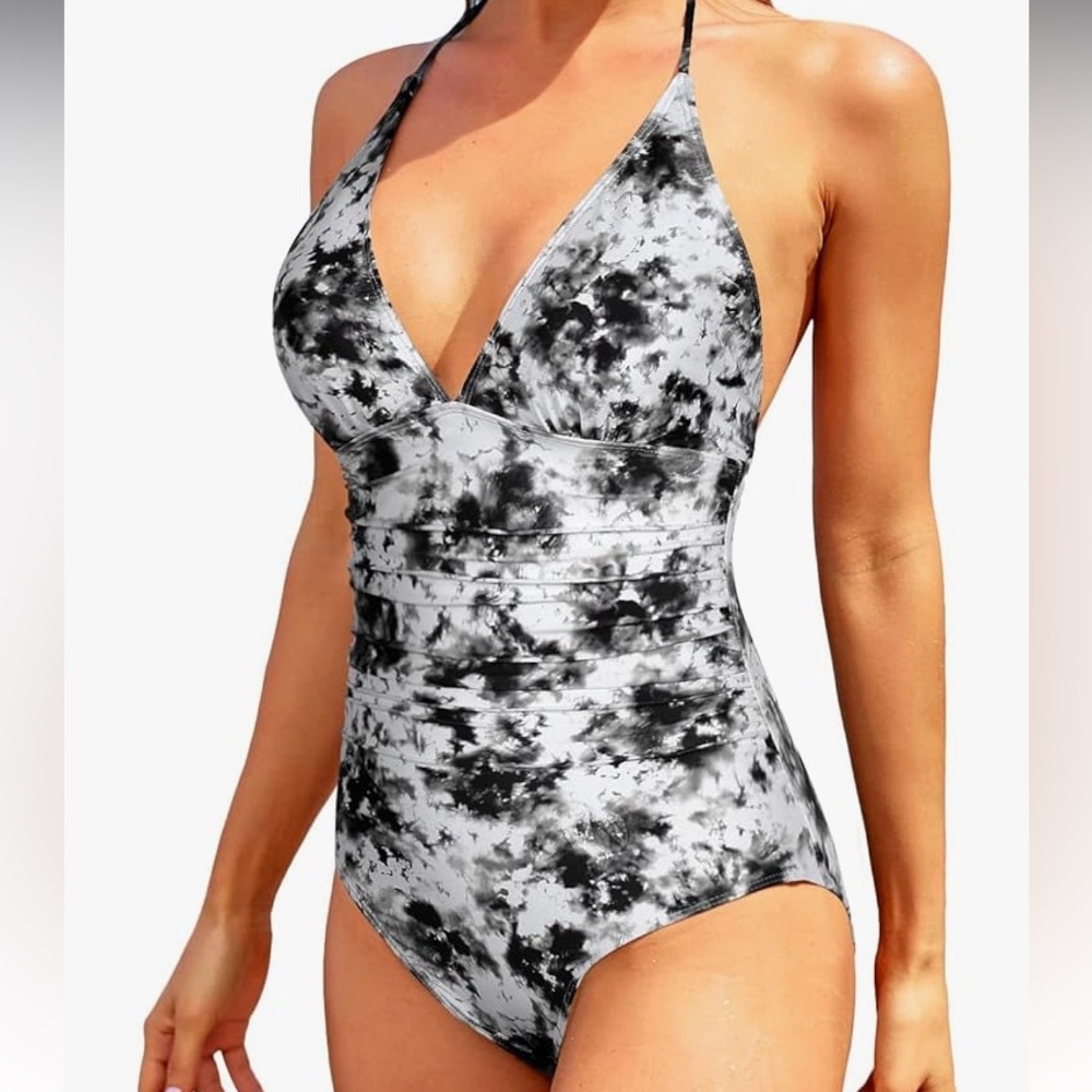 Holipick Women One Piece Swimsuits Tummy Control Bathing Suit NWT